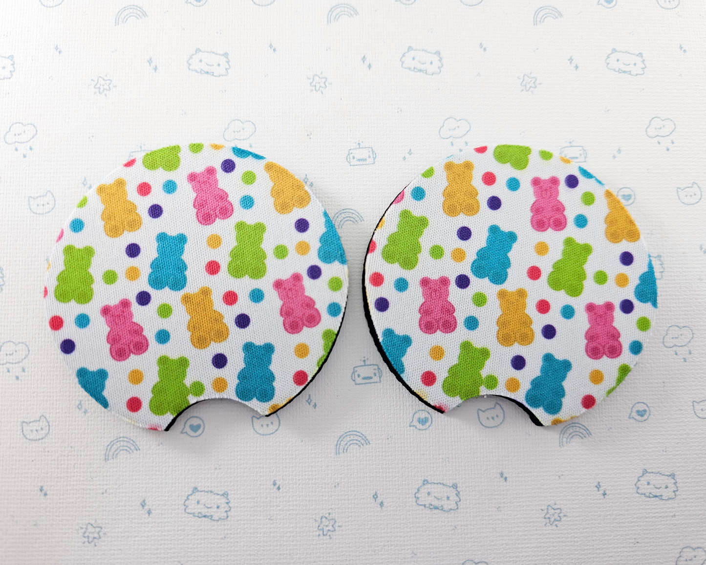 Gummy Bear Car Coasters