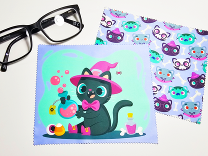 Cat Halloween Screen Cleaning Cloth Set