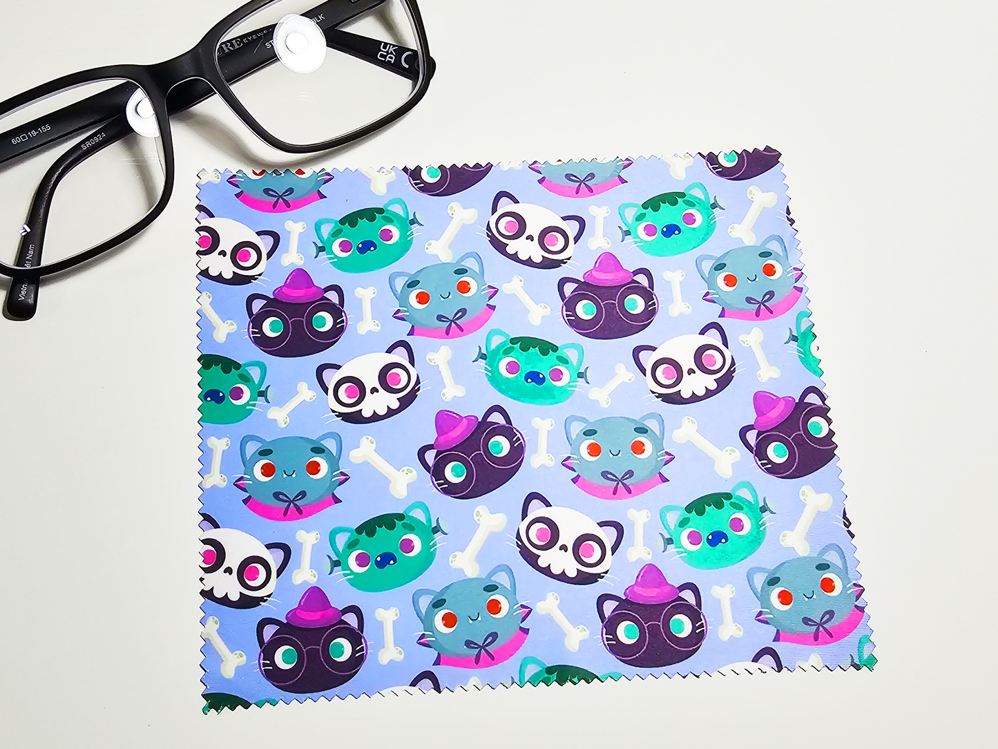 Cat Halloween Screen Cleaning Cloth Set