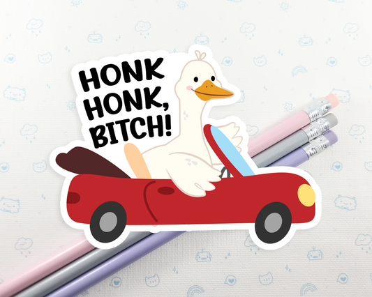 Goose Honk Honk Sticker
