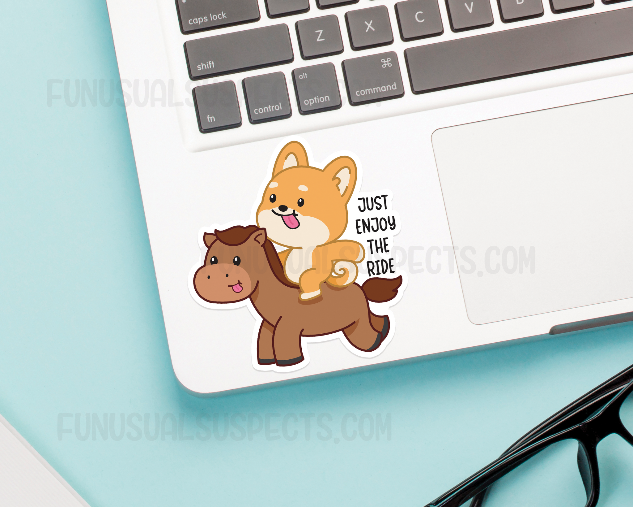 Horse Enjoy The Ride Sticker