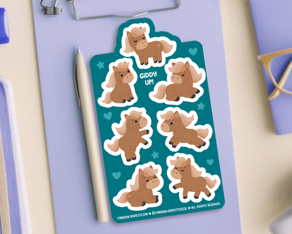 Horse Sticker Sheet