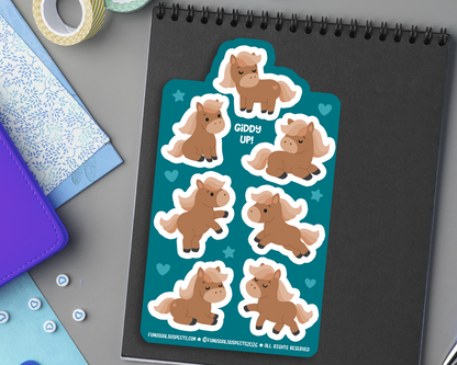 Horse Sticker Sheet