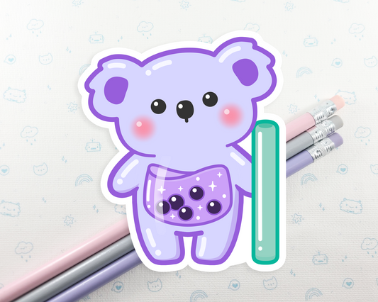 Koala Boba Tea Sticker