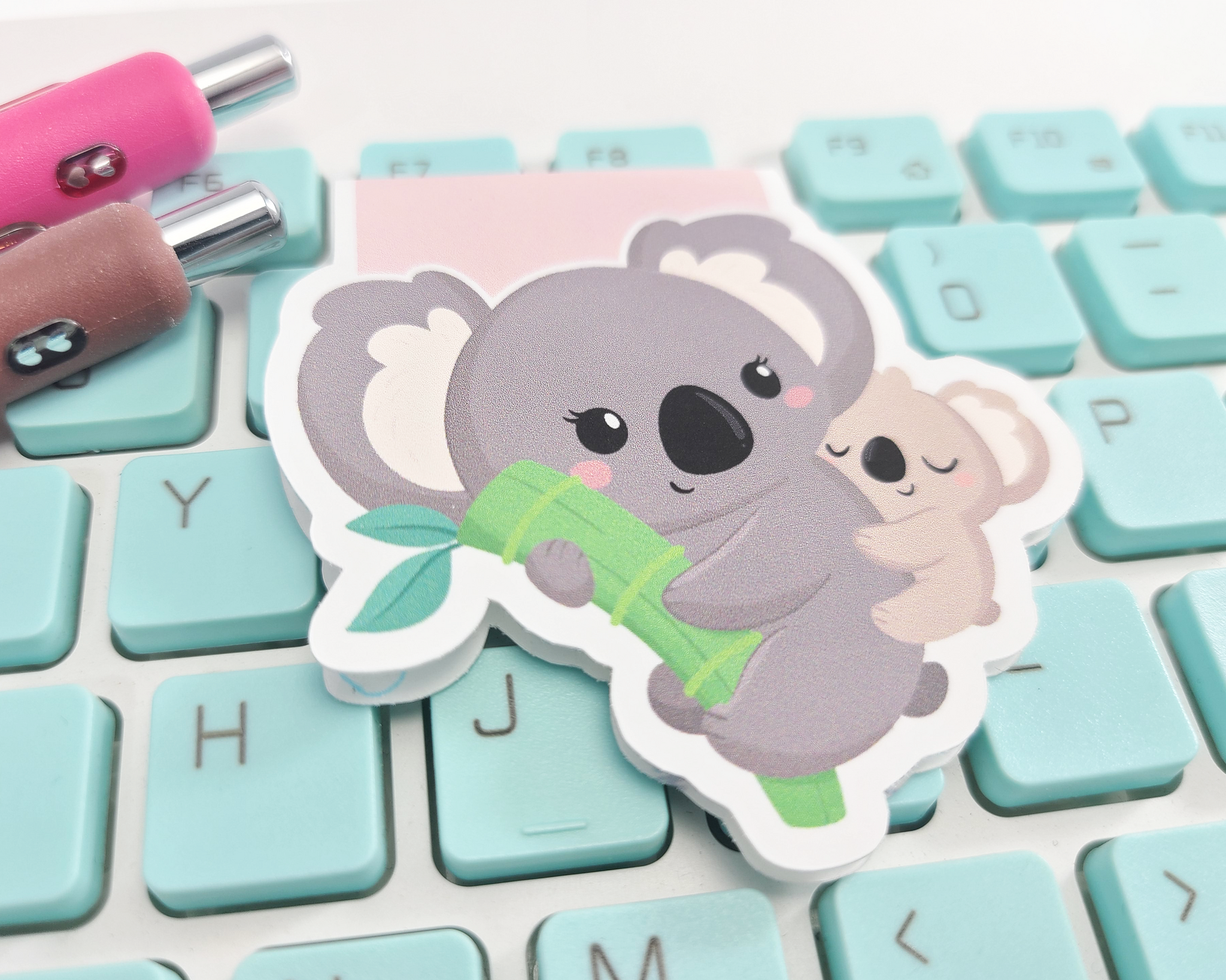 Koala Mom Magnetic Bookmark