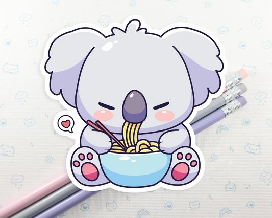 Koala Noodles Sticker