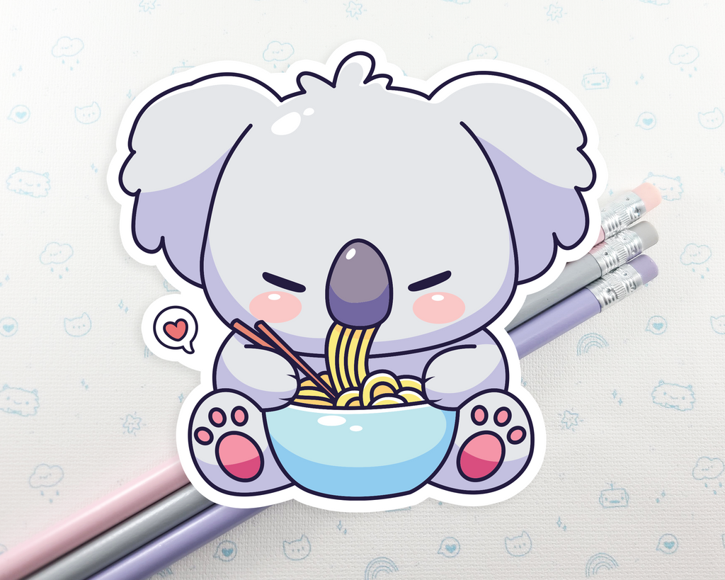 Koala Noodles Sticker