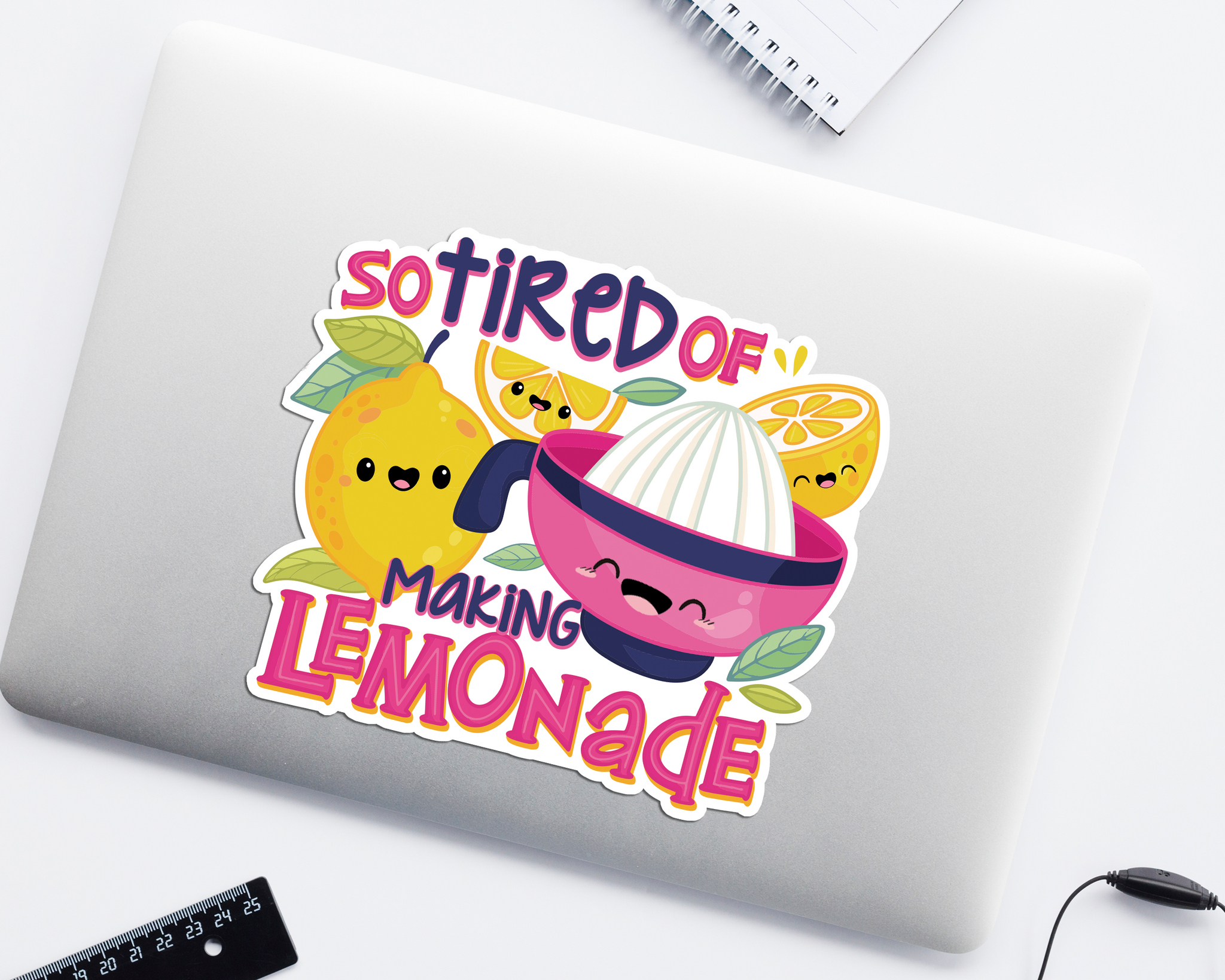 Tired of Lemonade Jumbo Sticker