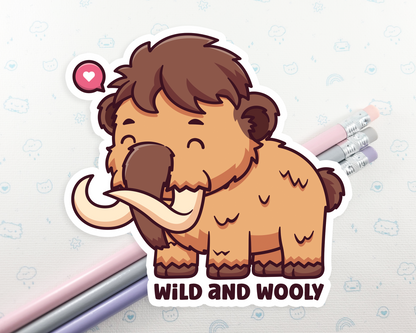 Wooly Mammoth Sticker