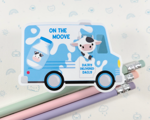 Cow Milk Delivery Sticker
