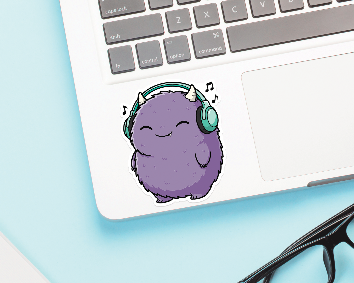 Monster Music Sticker
