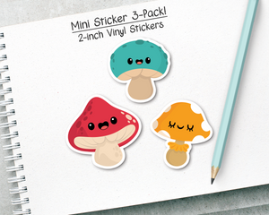 Mushroom - Mini Sticker Pack