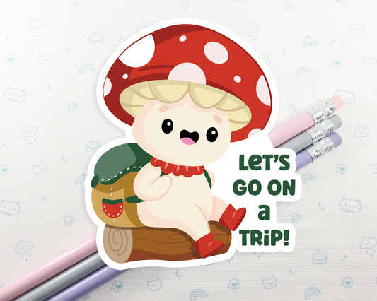 Mushroom Trip Sticker