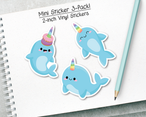 Narwhal - Mini Sticker Pack