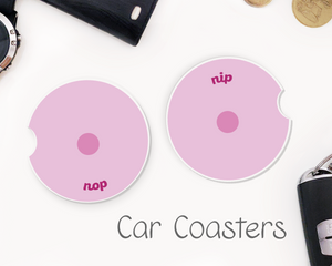 Nip Nop Car Coasters