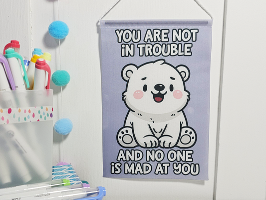 Encouraging Bear Mini Banner
