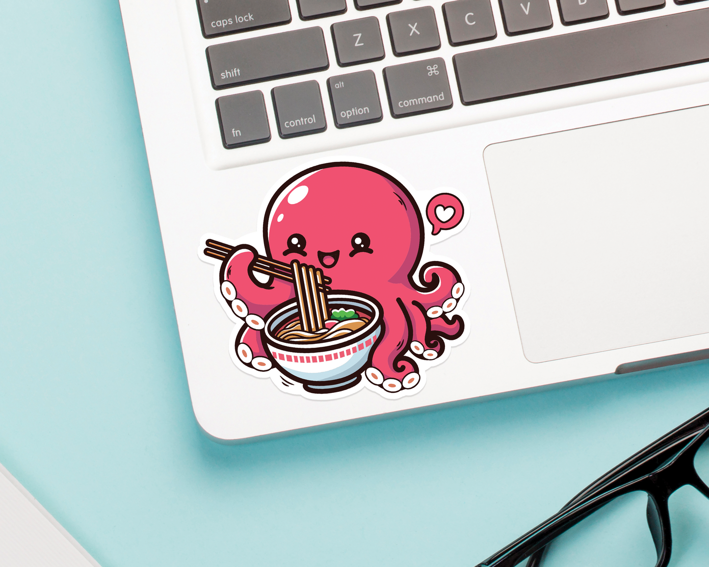 Octopus Noodles Sticker