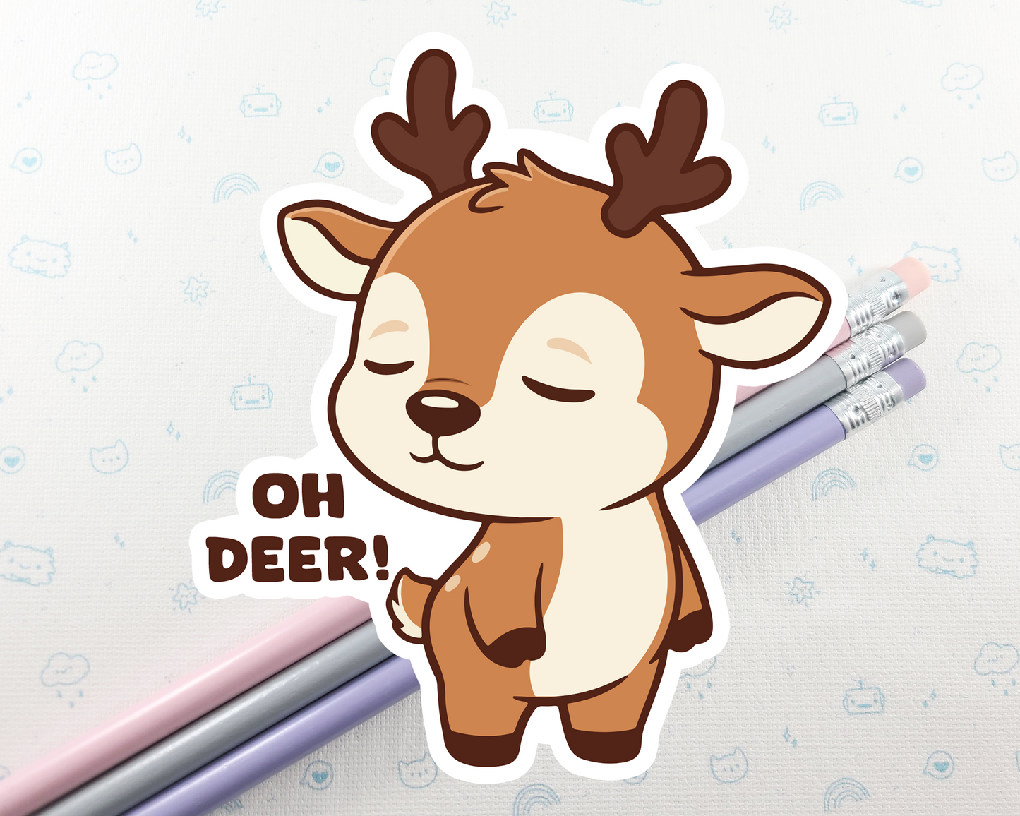 Oh Deer Sticker