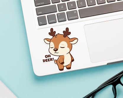Oh Deer Sticker
