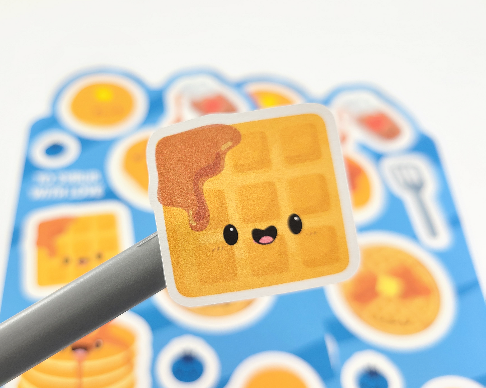 Pancakes & Waffles Sticker Sheet