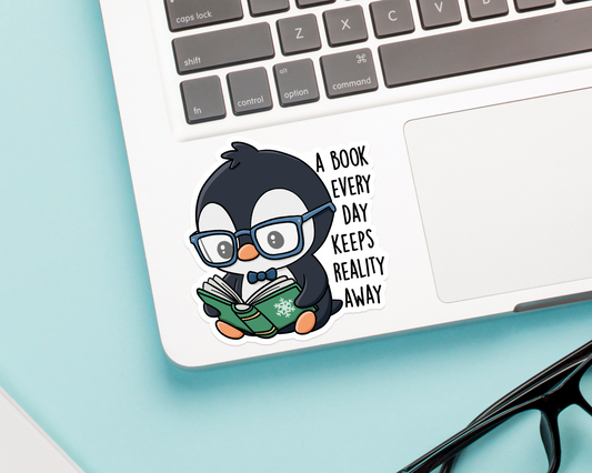 Penguin Book A Day Sticker