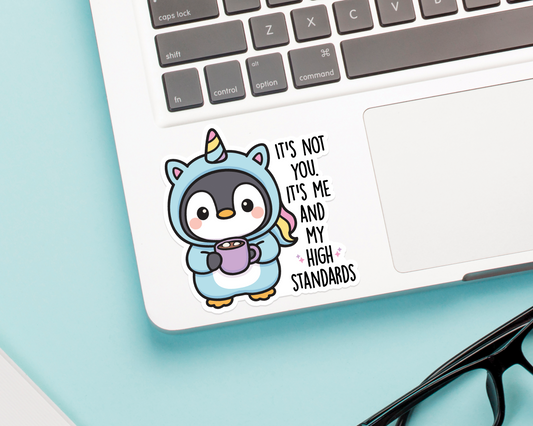 Penguin High Standards Sticker
