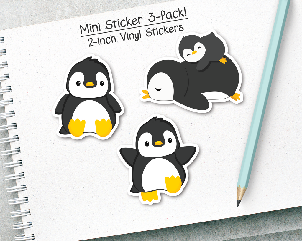 Penguin - Mini Sticker Pack
