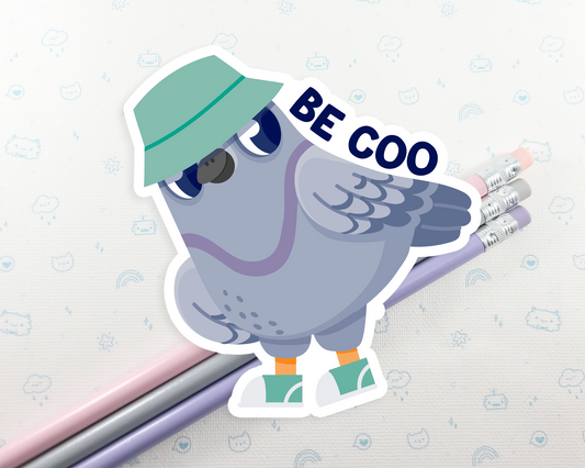 Pigeon Be Coo Sticker