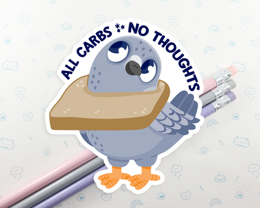 Pigeon Bread Sticker