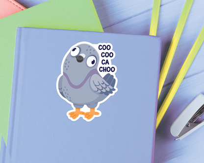 Pigeon Coo Coo Sticker