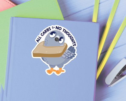 Pigeon Bread Sticker