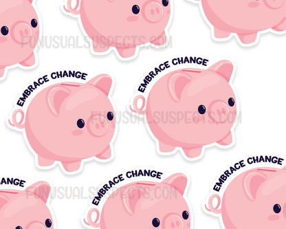 Piggy Bank Sticker
