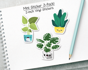 House Plants - Mini Sticker Pack