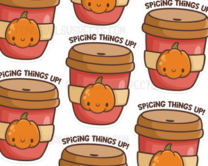 Pumpkin Spice Sticker