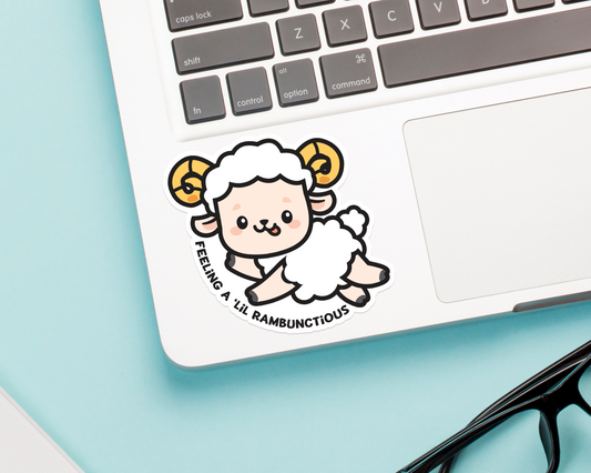 Rambunctious Ram Sticker