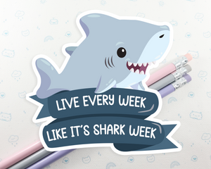 Shark Week Sticker
