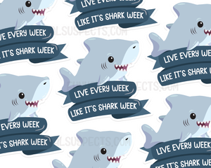 Shark Week Sticker