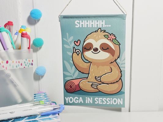 Shh Yoga In Session Mini Banner