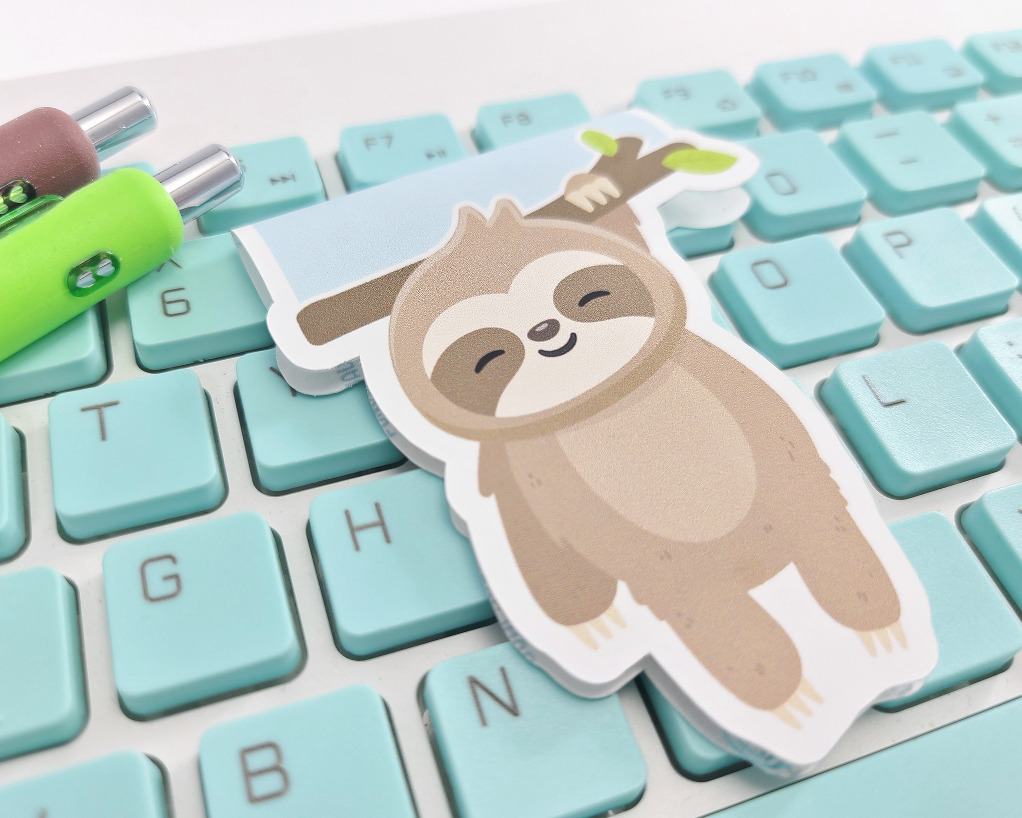 Sloth Hanging Magnetic Bookmark