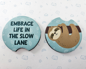 Sloth Car Coasters