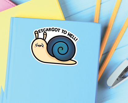 Snail Escargot Sticker