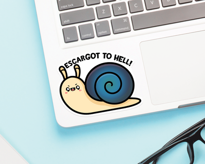 Snail Escargot Sticker