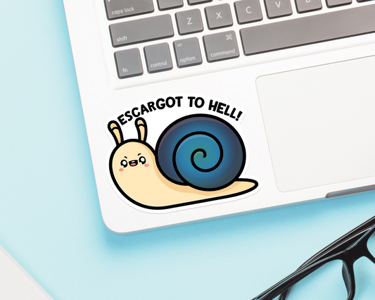 Snail Escargot Sticker