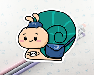 Mail Snail Sticker