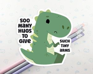 T-Rex Tiny Arms Sticker