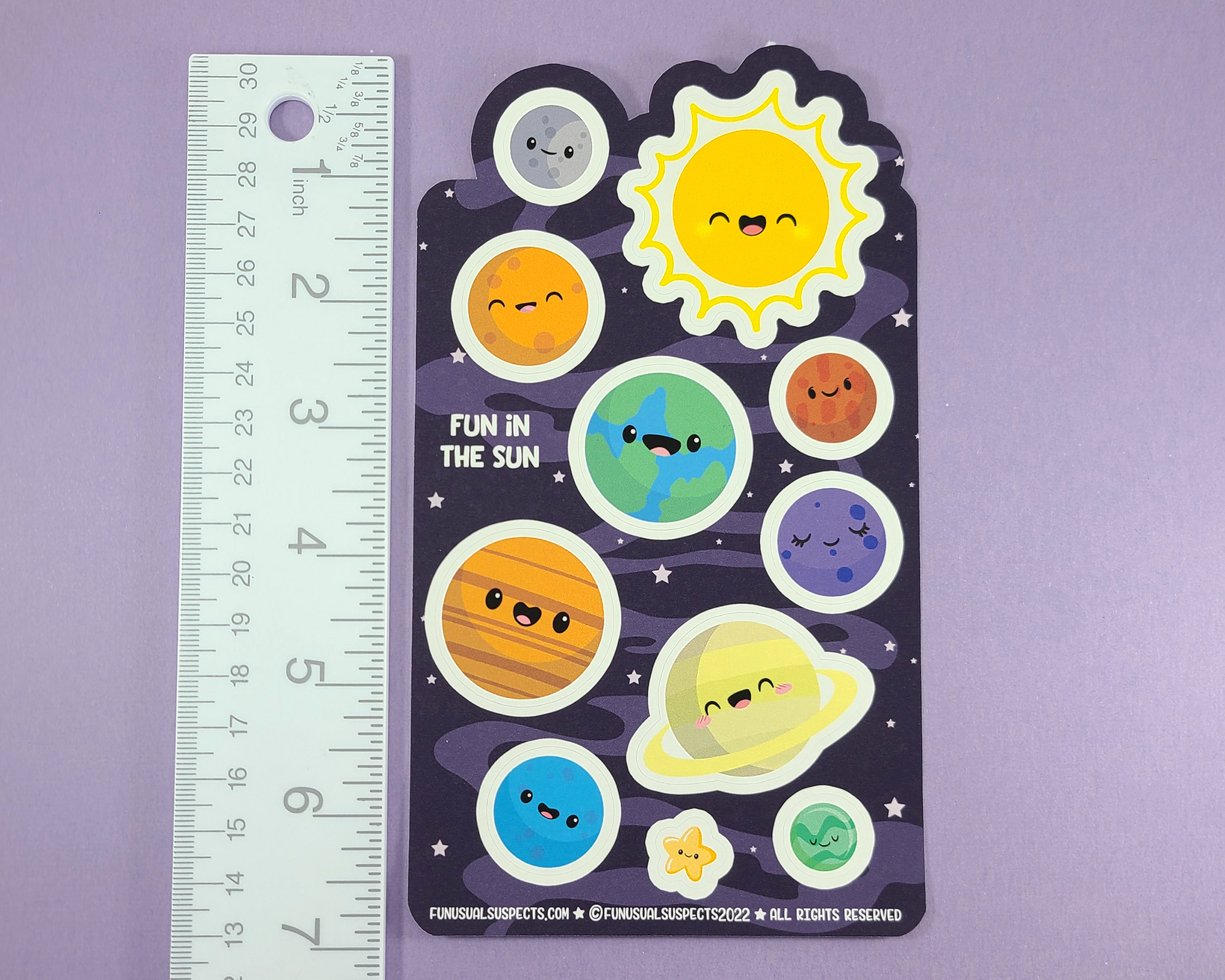 Planets Sticker Sheet