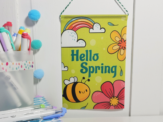 Seasonal Spring Mini Banner