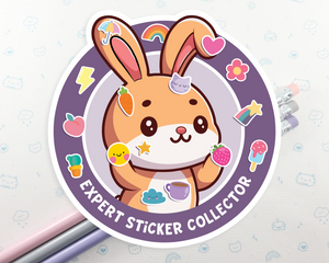Expert Sticker Collector Sticker