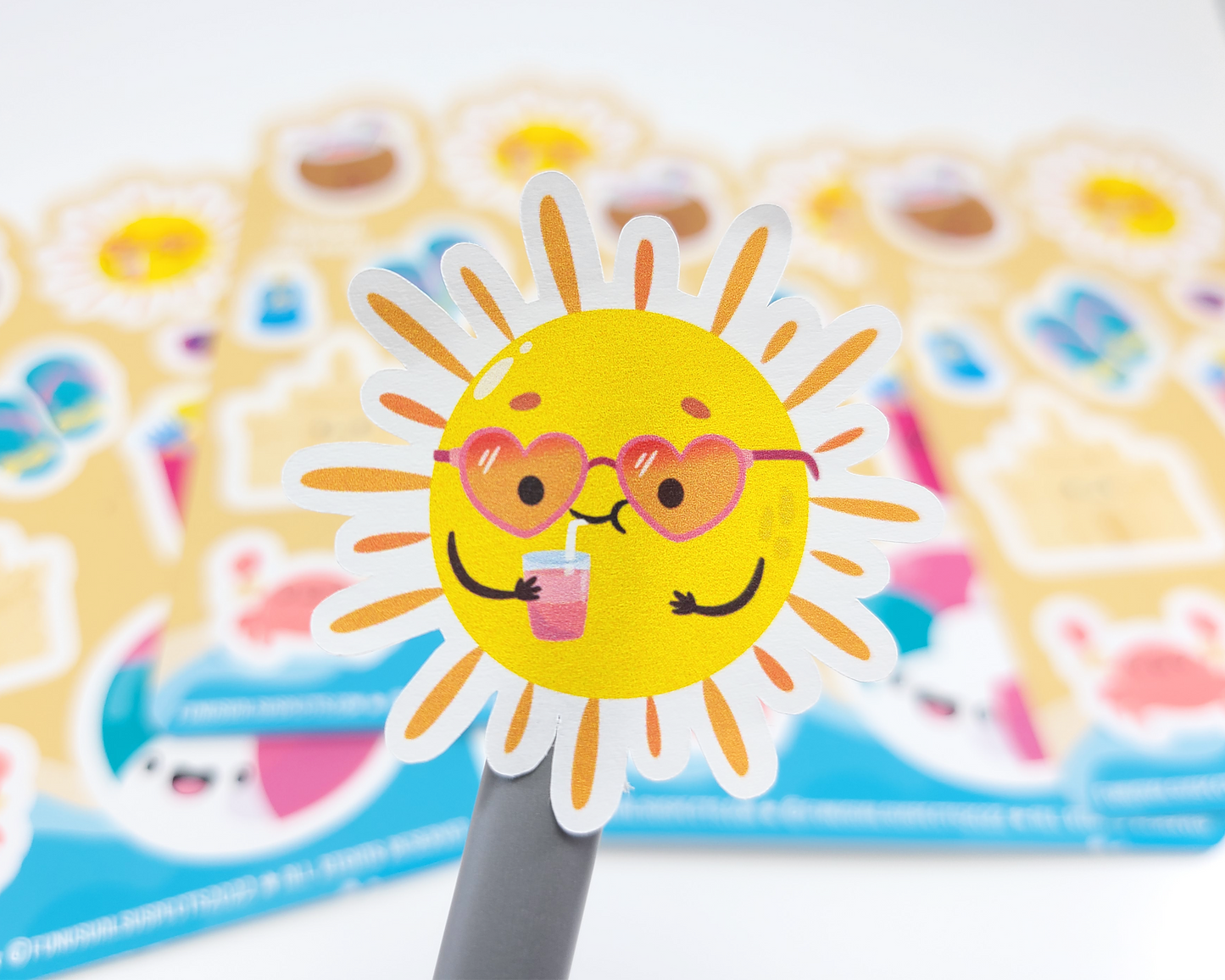 Beach Sticker Sheet