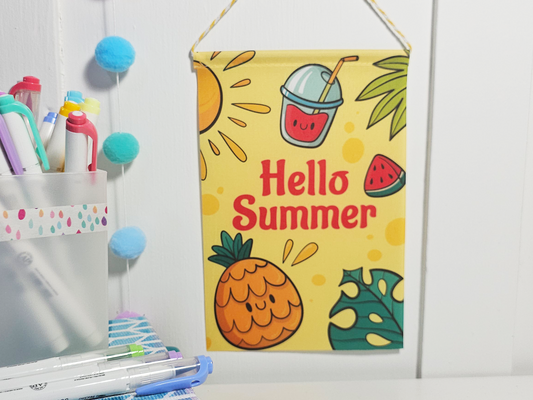 Seasonal Summer Mini Banner